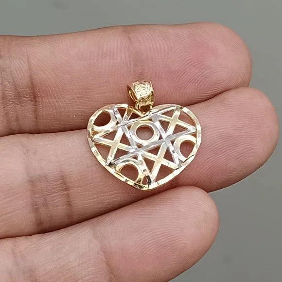 10kt Real Gold Heart Pendant